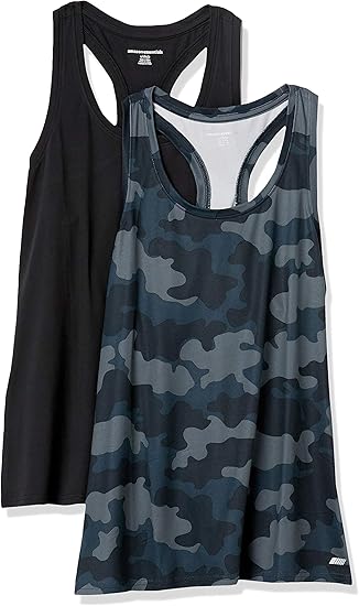 Amazon Essentials Women's Tech Stretch Racerback Tank Top